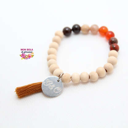 bracelet en pierre pour future maman