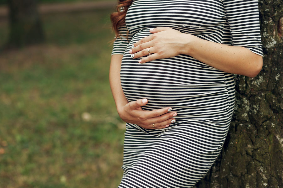 Legging de grossesse, achat de collants pour femme enceinte - noir - Kiabi